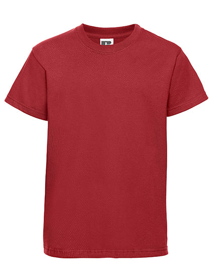 Fransaert Standard Kinder T-Shirt mit Logo – Russell 180B in Bright Red