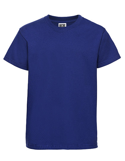 Fransaert Standard Kinder T-Shirt mit Logo – Russell 180B in Bright Royal