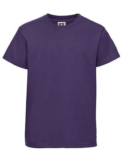 Fransaert Standard Kinder T-Shirt mit Logo – Russell 180B in Purple