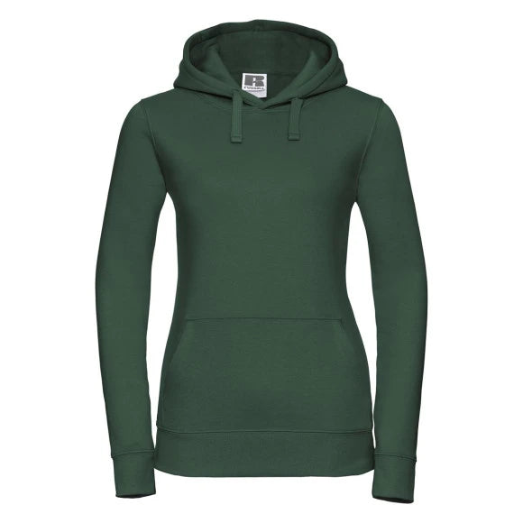 Russell Athletic Ladies Authentic Hooded Sweat R-265F-0 bottle green