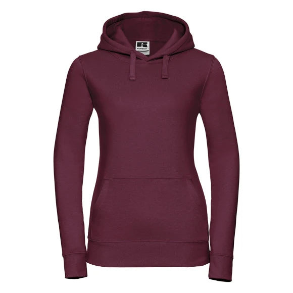 Russell Athletic Ladies Authentic Hooded Sweat R-265F-0 burgundy