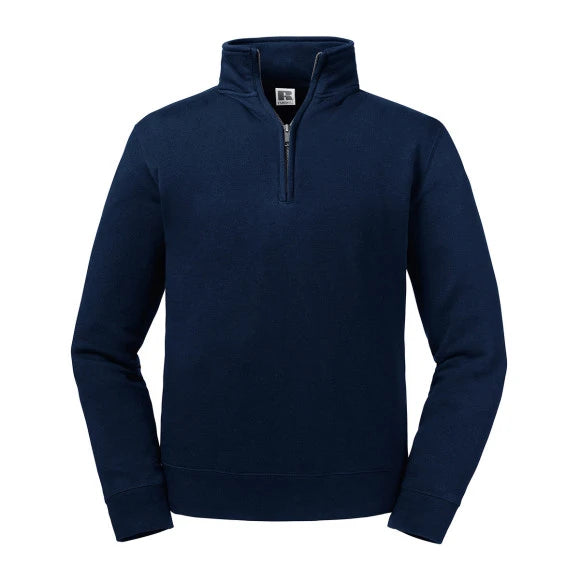 Russell Athletic Men’s Authentic ¼ Zip Sweat R-270M-0 – ideal für Firmen, Vereine & Teams