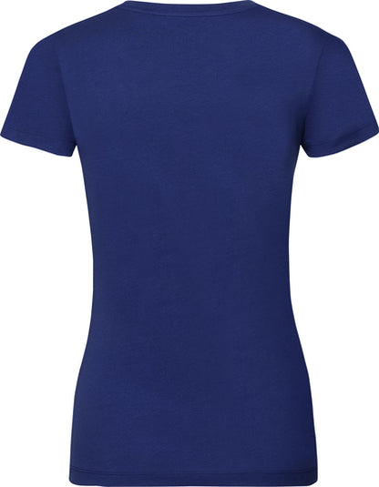 Fransaert Standard Damen-T-Shirt mit Logo – Russell Ladies Authentic Classic T detail back