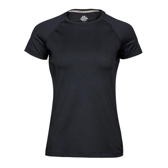 Tee Jays Women's CoolDry 7021 Black