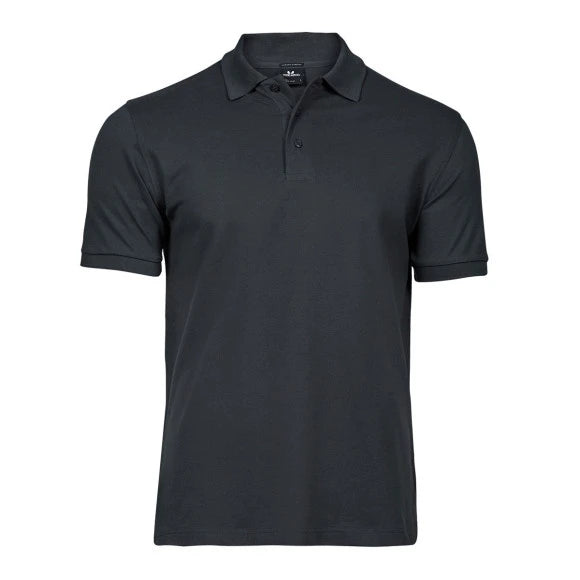 Tee Jays Luxury Stretch Polo 1405 dark grey