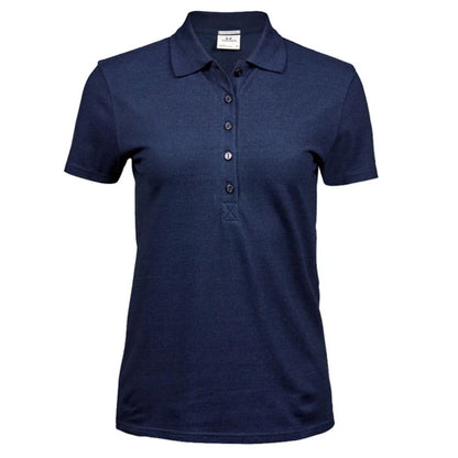 Tee Jays Women's Luxury Stretch Polo 145 denim