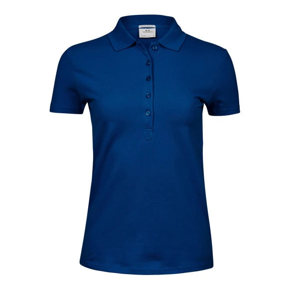 Tee Jays Women's Luxury Stretch Polo 145 indigo