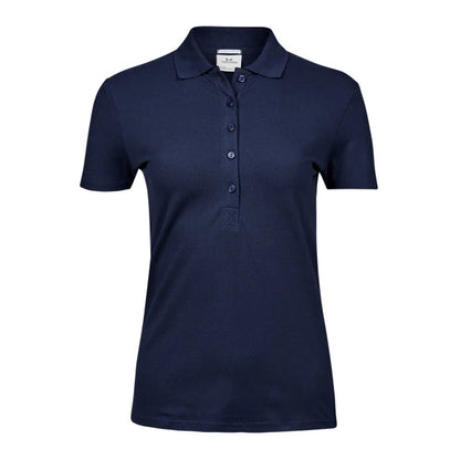 Tee Jays Women's Luxury Stretch Polo 145 navy