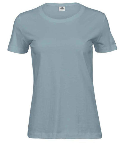 Tee Jays Women's Sof Tee 8050 in misty blue